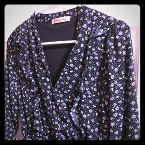 Japanese print dress